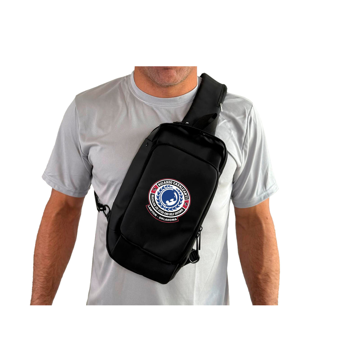 Alpha MMA & RCBJJ Lawton Academy Crossbody Bags #8139 B