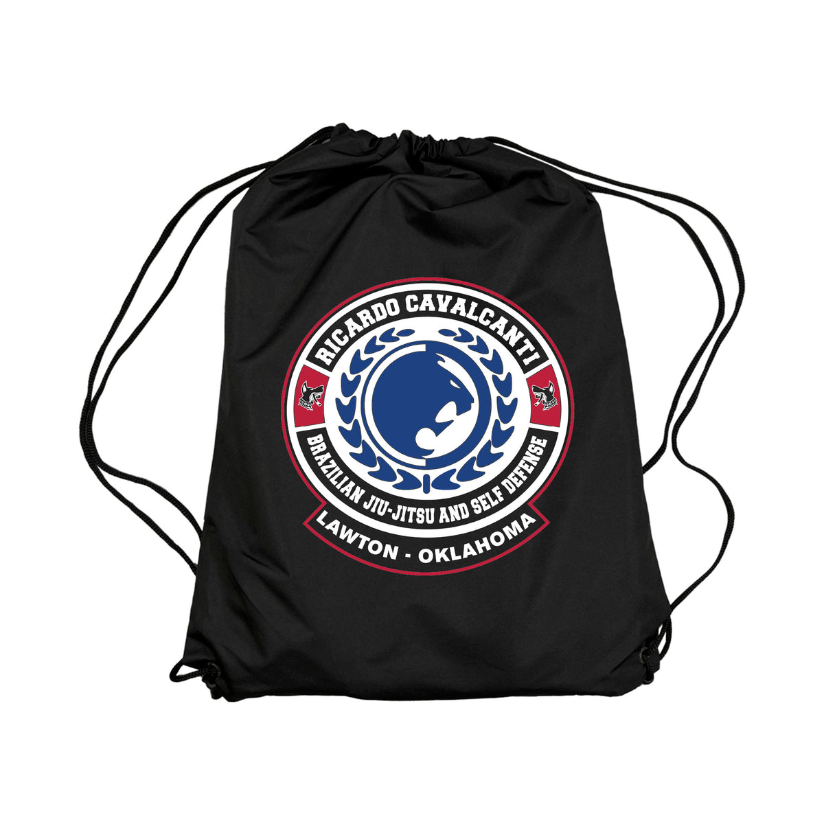 Alpha MMA & RCBJJ Lawton Academy Drawstring Bags #8139 B