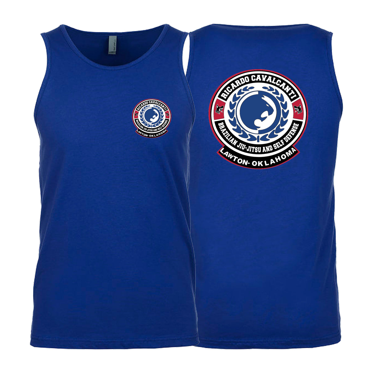 Alpha MMA & RCBJJ Lawton Next Level Tank Tops #8139 B
