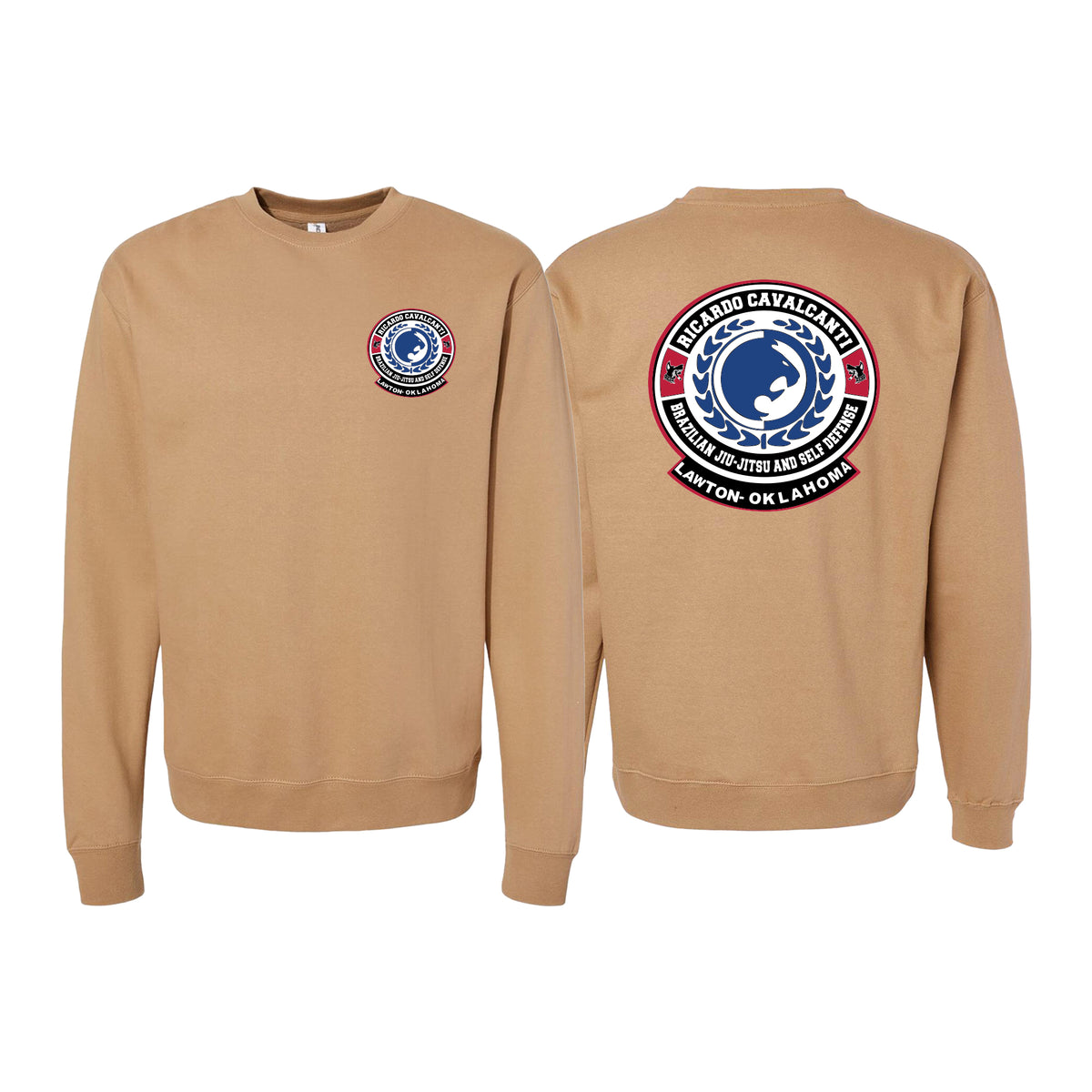 Alpha MMA & RCBJJ Lawton Academy Crewneck Sweatshirt #8139 B