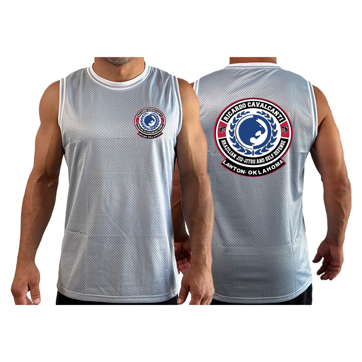 Alpha MMA & RCBJJ Lawton Academy Basketball Jerseys #8139 B