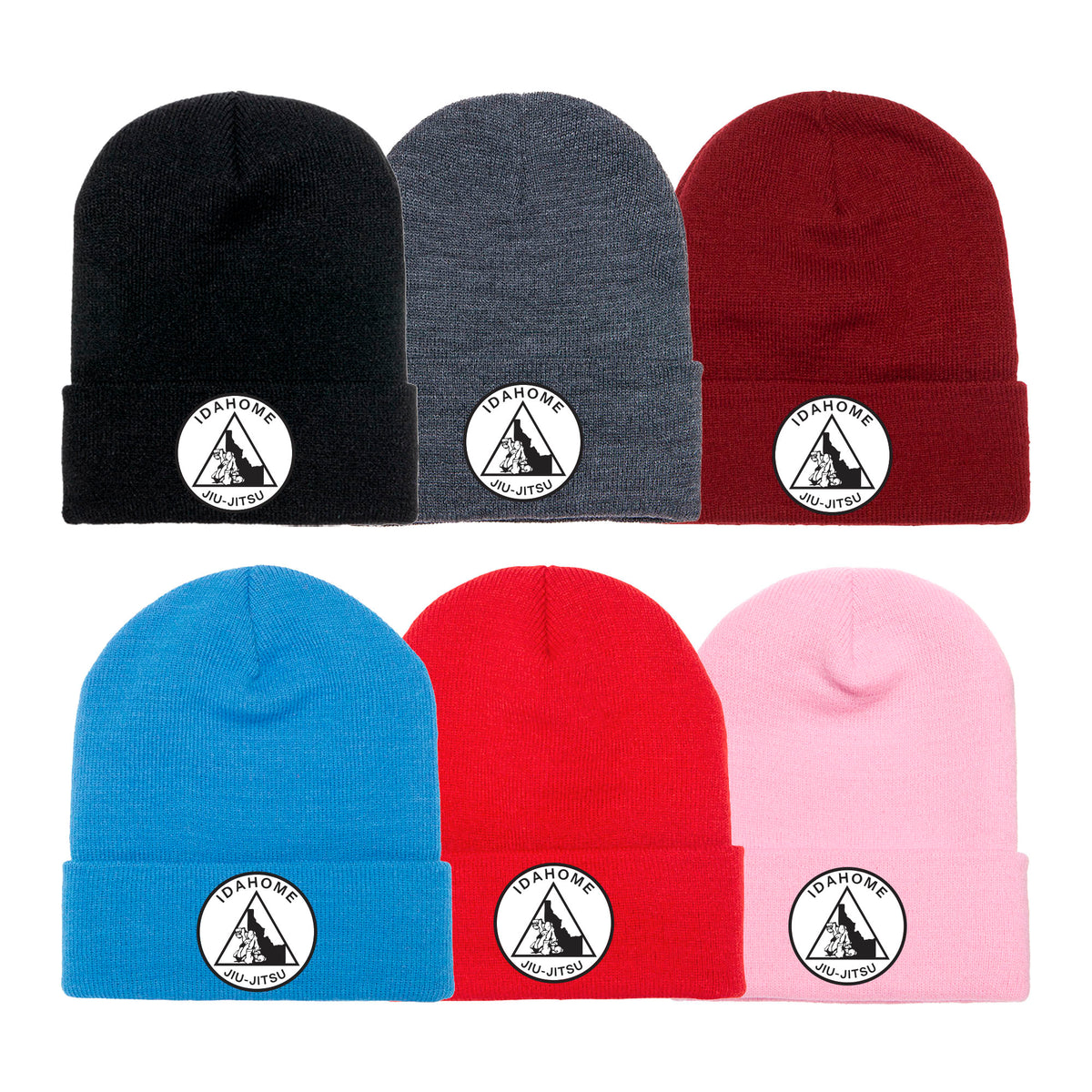 Idahome Jiu Jitsu Academy Beanies #8140 A
