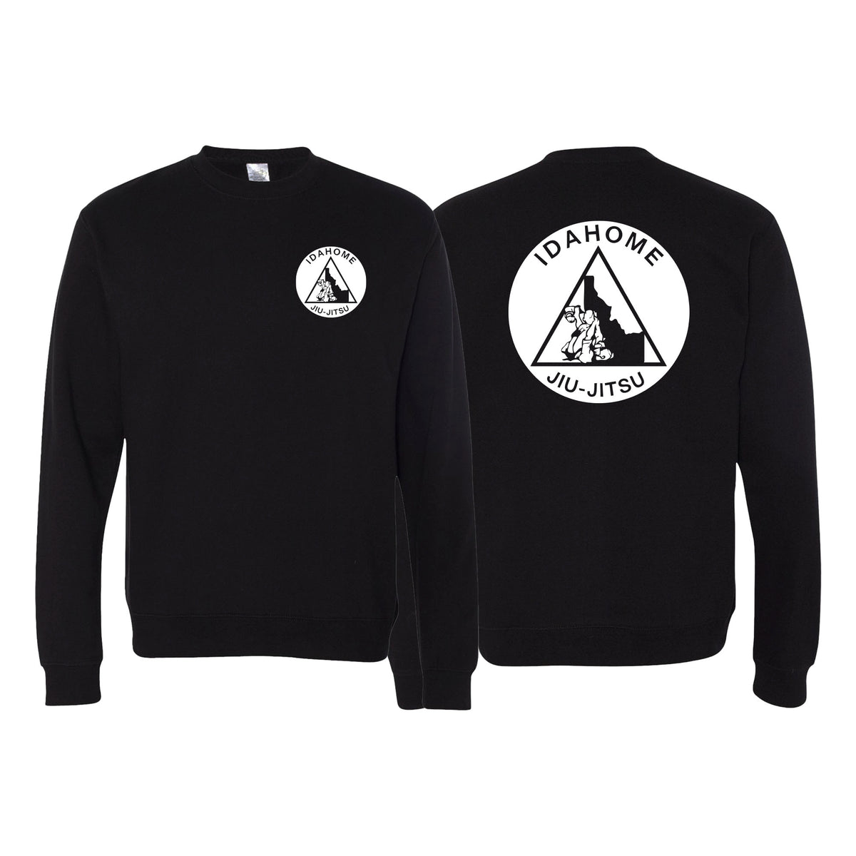 Idahome Jiu Jitsu Academy Crewneck Sweatshirt #8140 A