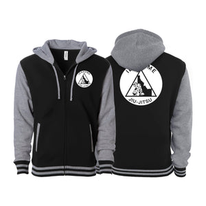 Idahome Jiu Jitsu Academy Varsity Zip-Up Hoodies #8140 A