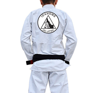 Idahome Jiu Jitsu Academy Adults Gi - White #1185 A