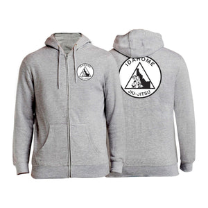 Idahome Jiu Jitsu Academy Zip-Up Hoodies #8140 A