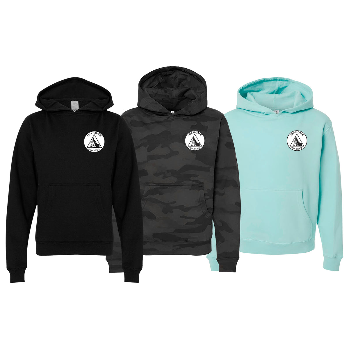 Idahome Jiu Jitsu Academy Sweater Kids Hoodie #8140 A