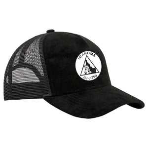 Idahome Jiu Jitsu Suede Trucker Hat #8140 A