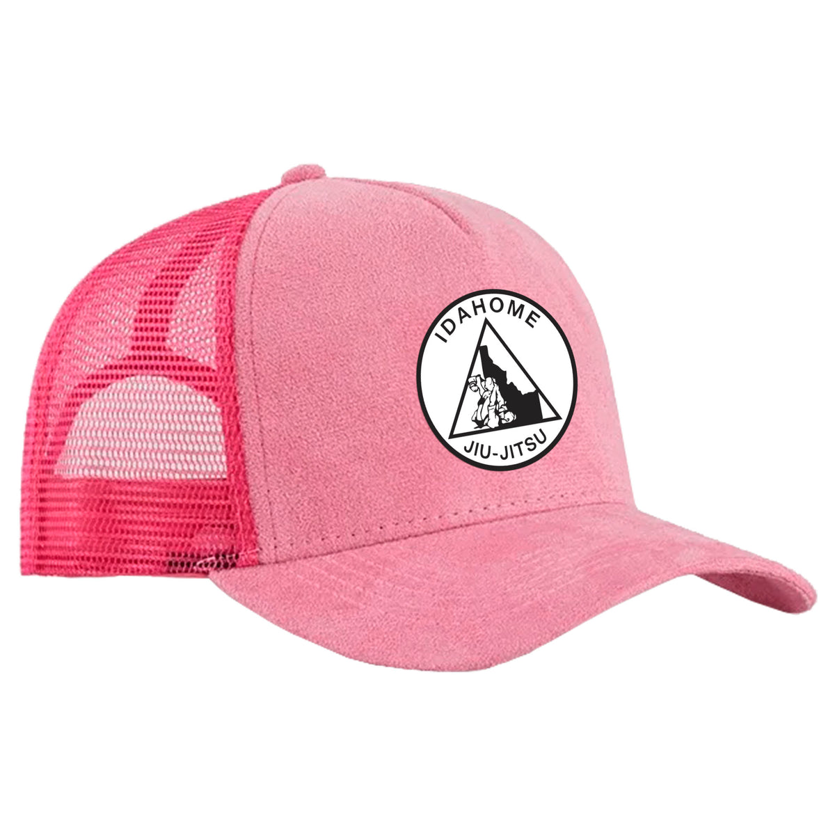 Idahome Jiu Jitsu Suede Trucker Hat #8140 A