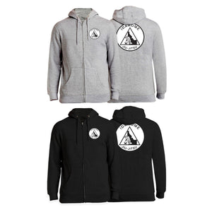 Idahome Jiu Jitsu Academy Zip-Up Hoodies #8140 A