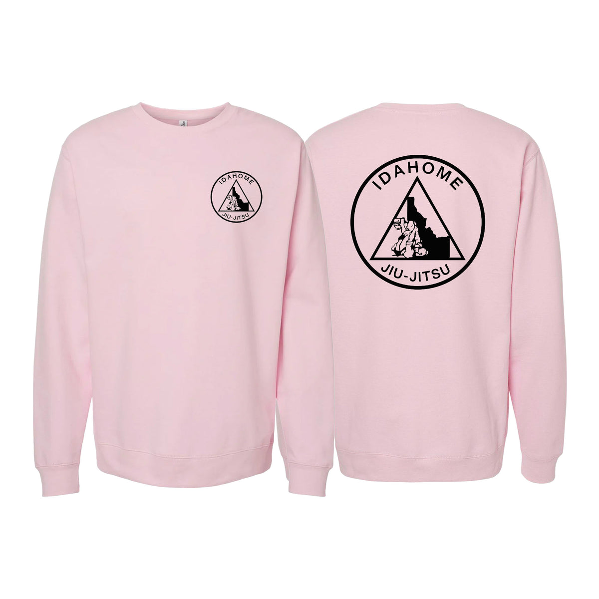 Idahome Jiu Jitsu Academy Crewneck Sweatshirt #8140 B