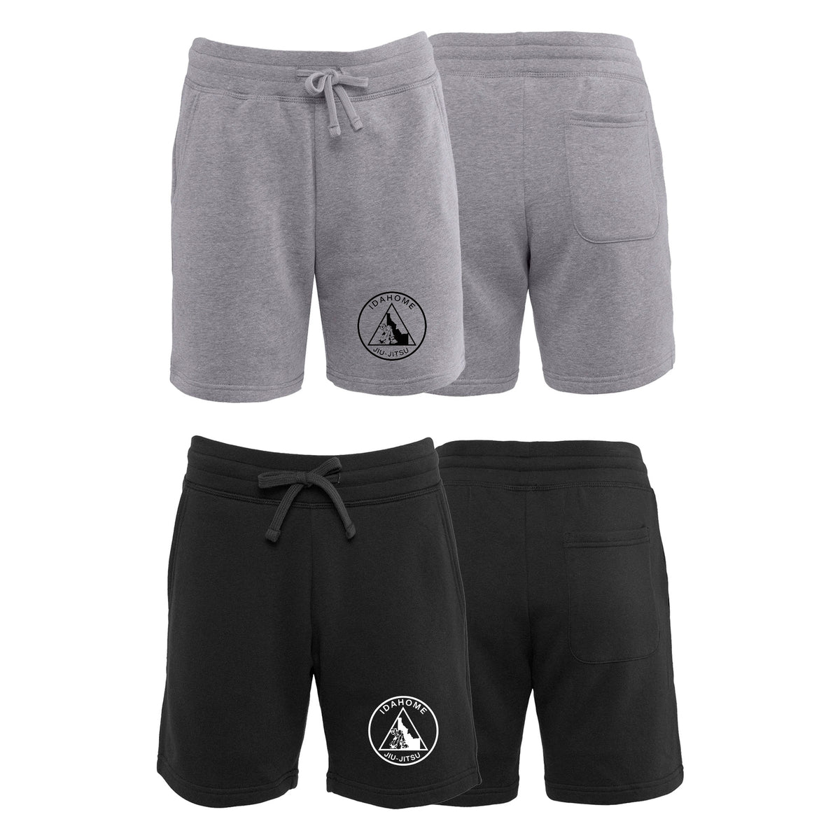 Idahome Jiu Jitsu Academy Sweat Shorts #8140 B