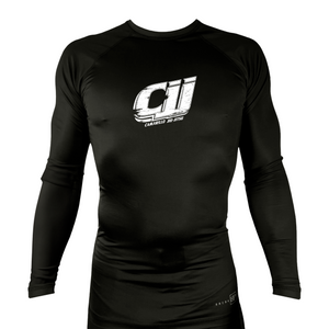 Camarillo Jiu Jitsu All Black Custom Rash Guards Long Sleeves #8142 A