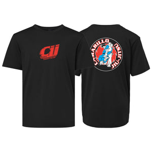 Camarillo Jiu Jitsu Academy Dry Fit Kids Shirts #8142 B