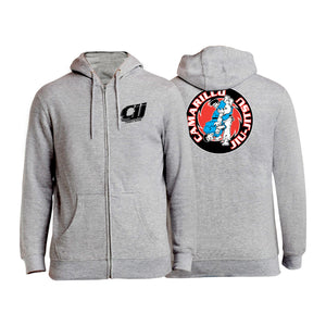 Camarillo Jiu Jitsu Academy Zip-Up Hoodies #8142 C