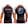 Team Rigan Machado All Black Ranked Short Sleeve Rash Guards #8143 A
