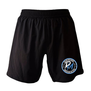 Team Rigan Machado All Black Custom Shorts 2.0 #8143 A