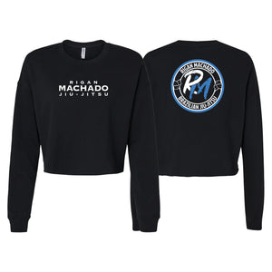 Team Rigan Machado Women's Cropped Crewneck Sweatshirt #8143 A