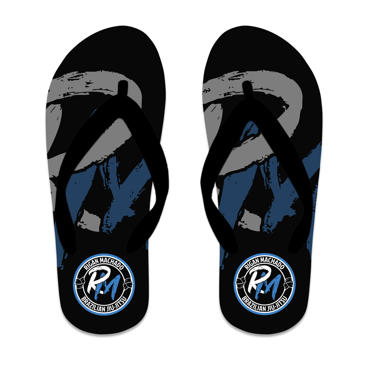 Team Rigan Machado Academy Flip Flops #8143 A