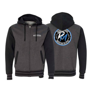 Team Rigan Machado Academy Varsity Zip-Up Hoodies #8143 B
