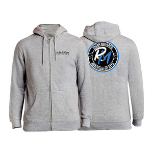 Team Rigan Machado Academy Zip-Up Hoodies #8143 B