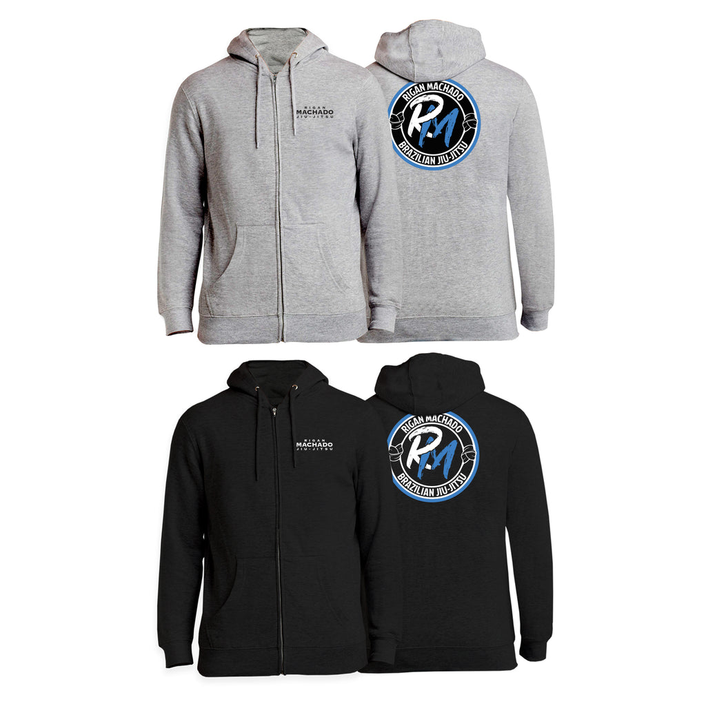 Team Rigan Machado Academy Zip-Up Hoodies #8143 B