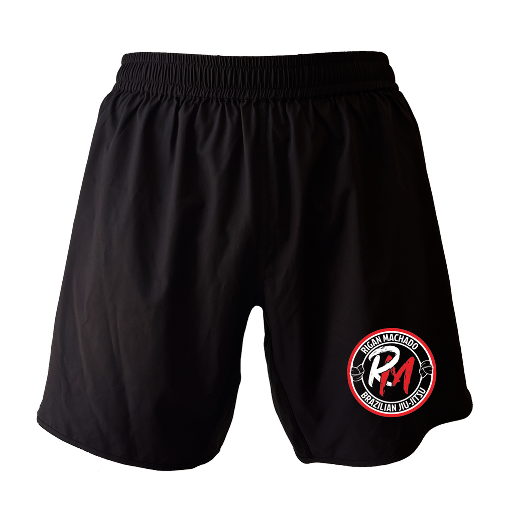 Team Rigan Machado All Black Custom Shorts 2.0 #8143 C