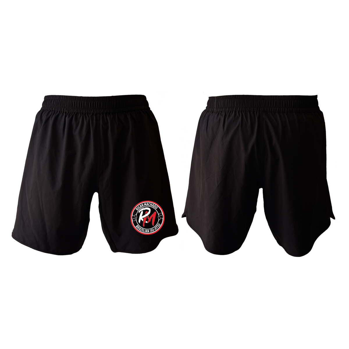 Team Rigan Machado All Black Custom Shorts 2.0 #8143 C