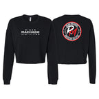 Team Rigan Machado Women's Cropped Crewneck Sweatshirt #8143 C