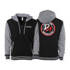 Team Rigan Machado Academy Varsity Zip-Up Hoodies #8143 D