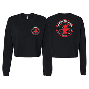 ACS MMA Academy Women's Cropped Crewneck Sweatshirt #8144 A