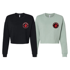 ACS MMA Academy Women's Cropped Crewneck Sweatshirt #8144 A