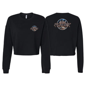 10th Planet HTX Women's Cropped Crewneck Sweatshirt #8145 A