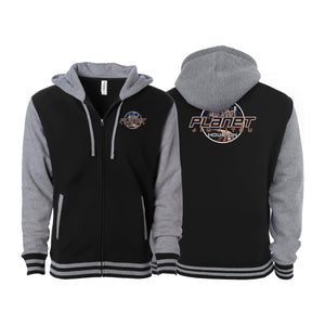 10th Planet HTX Academy Varsity Zip-Up Hoodies #8145 A
