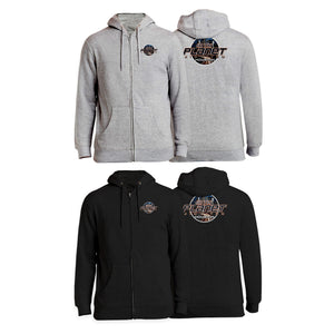 10th Planet HTX Academy Zip-Up Hoodies #8145 A