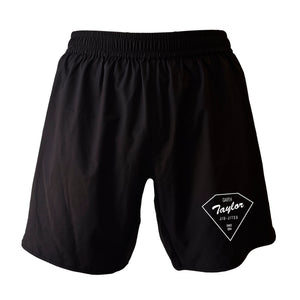 Garth Taylor Jiu-Jitsu and Martial Arts All Black Shorts 2.0 #8146 A