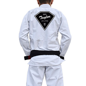 Garth Taylor Jiu-Jitsu and Martial Arts Academy Adults Gi - White #1672 A