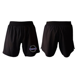 Hawaii Jiu Jitsu All Black Custom Shorts 2.0 #8147 A