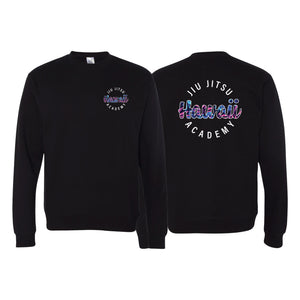 Hawaii Jiu Jitsu Academy Crewneck Sweatshirt #8147 A