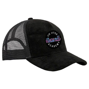 Hawaii Jiu Jitsu Suede Trucker Hat #8147 A