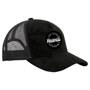 Hawaii Jiu Jitsu Suede Trucker Hat #8147 B