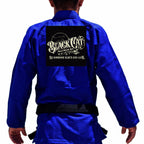 Black Cat Mixed Martial Arts and Self Defense Academy Kids Gi - Blue #899 A