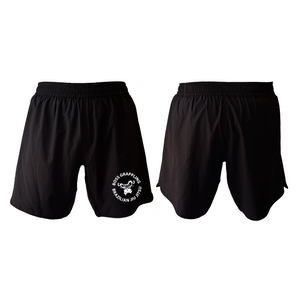 Boss Grappling All Black Custom Shorts 2.0 #8149 A