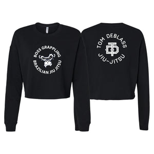 Boss Grappling Women's Cropped Crewneck Sweatshirt #8149 A