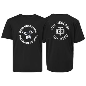 Boss Grappling Academy Dry Fit Kids Shirts #8149 A