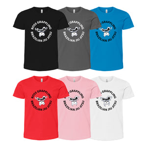 Boss Grappling Academy Kids Shirts #8149 A