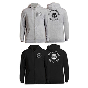 Boss Grappling Academy Zip-Up Hoodies #8149 B