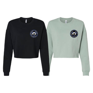 Central Maine Brazilian Jiu Jitsu Women's Cropped Crewneck Sweatshirt #8150 A