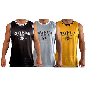 Krav Maga Detroit Academy Basketball Jerseys #8152 A