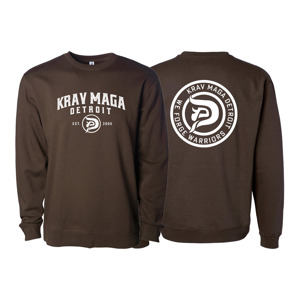 Krav Maga Detroit Academy Crewneck Sweatshirt #8152 A